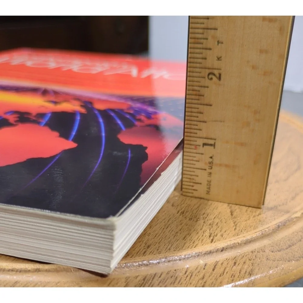 1984 Contemporary‎ World Atlas Vintage Illustrated Rand McNally Trade Paperback